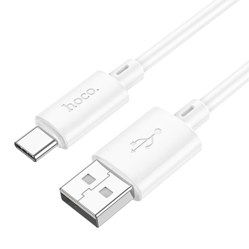 Câble HOCO USB-A vers Type C 3A X88 1 m Blanc