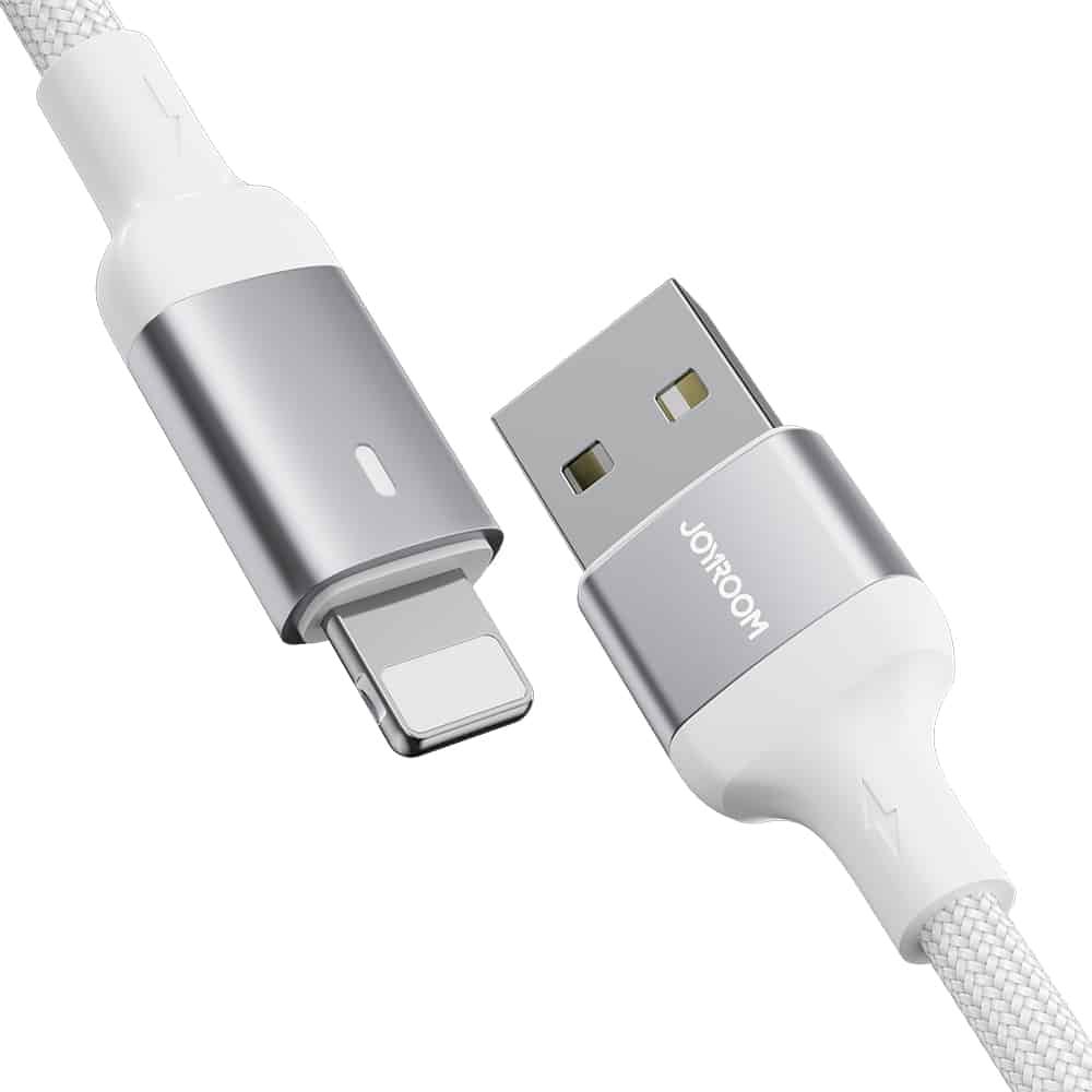 Cable JOYROOM USB Lightning A10 1.2 m Blanc