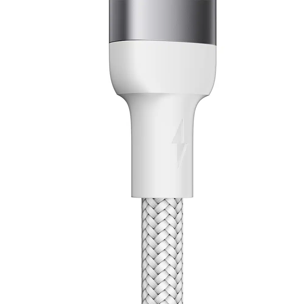 Câble JOYROOM USB-A vers Lightning 2.4A A10 1.2 m Blanc – Série Extraordinary