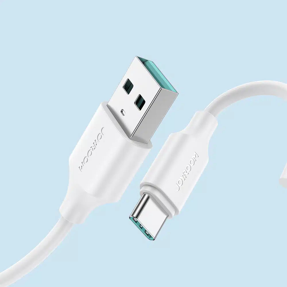 Câble JOYROOM USB-A vers USB-C 3A A9 1 m Blanc