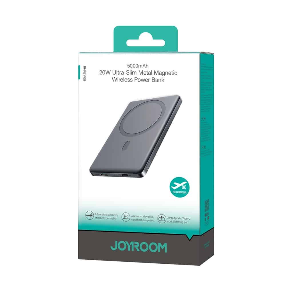 Powerbank JOYROOM JR-PBM08 5000 mAh Gris