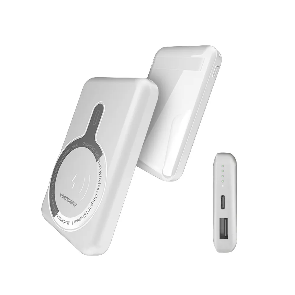 Denmen DP18 : 8 repères essentiels pour votre batterie MagSafe 1 Denmen DP18 : seconde vue de la batterie externe magnétique, photo Promotek